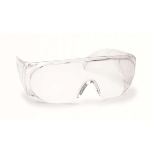 Walkers GWPFCSGLCLR Shooting Glasses Full Coverage Polycarbonate Clear Lens w/Clear Frame