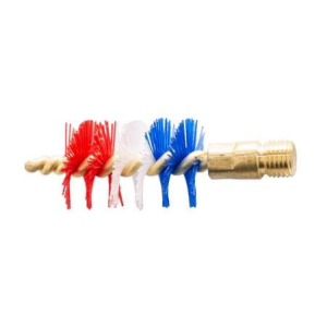Pro-Shot PS20 Shotgun Bore Brush Patriot 20 Gauge Brass Core Nylon Bristle (Red, White, Blue)