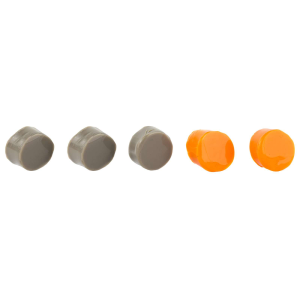 Walkers GWPSILPLGOFDE Silicone Putty Earplugs 32 dB Orange/Flat Dark Earth