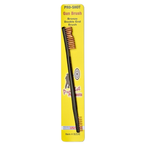 Pro-Shot BZDE Gun Brush Double Ended Bronze Multi-Caliber