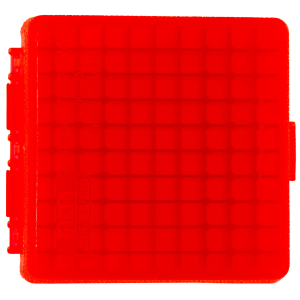 MTM P10022M29 Rifle Ammo Rimfire Ammo Box 22 Mag/17 HMR 100 rd Red
