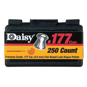 Daisy 990257512 PrecisionMax  .177 Pellet Lead Flat Nose 250 Per Box
