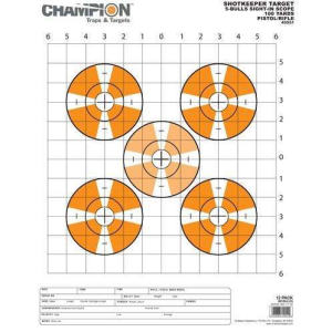 Shotkeeper Sightin Scope Tgt Large 12Pk