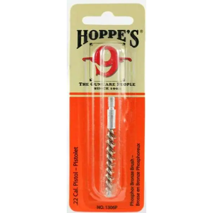 Hoppes 1306P Phosphor Bronze Brush Pistol .22 Cal Pistol Bronze Brush