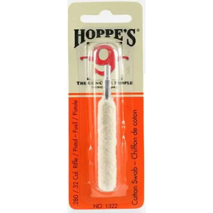 Hoppes 1322 Cleaning Swabs 280-32 Cal Rifle Cotton 10 Pack