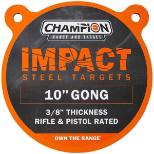 Impact Steel 10 Gong Rifle Rated Sticker