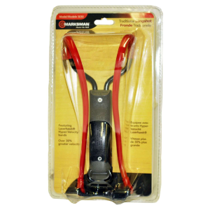 Marksman 3030 Laserhawk Talon Grip Slingshot Black Steel Frame w/Rubber Tubing