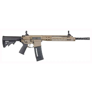 LWRC SIX8 A5 6.8mm Rem SPC II 16.10 30+1 Flat Dark Earth Cerakote Adjustable Stock