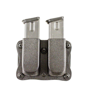 Desantis Gunhide A87KJKKZ0 Quantico Double Mag Pouch OWB Sig P365 1.5 Belt Black Kydex