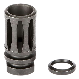 Faxon Firearms FFMD762A2 A2 Flash Hider Black Nitride 5/8x24 Threads 30 Cal