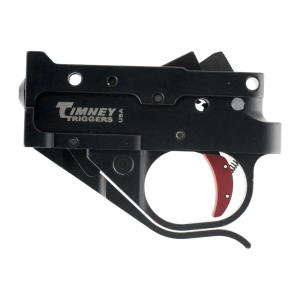 Timney Triggers 1022-2C Replacement Trigger Ruger 10/22 Single-Stage Curved 2.75 lbs Black/Red