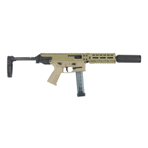 BT GHM9 SD2 9mm 301rd 43 Barrel Integrally Suppressed FDE Pistol