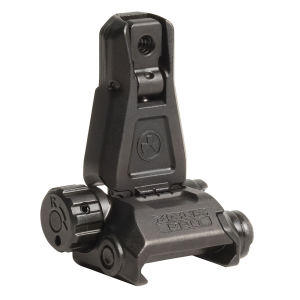 Magpul MAG276-BLK MBUS Pro Rear AR-Platform Folding Black