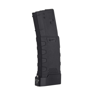 Taran Tactical/Mission First Tactical EXD 30rd Black Magazine w/ +5/6rd Basepad Extension, Black