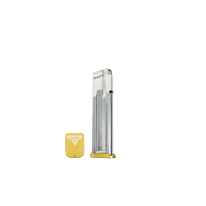 Taran Tactical 7mm Base Pad for 2011 Magazines High-Capacity USPSA Extension, Gold