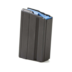 Ammunition Storage Components 6.5 Grendel 10 Round Black Stainless Steel Blue Anti Tilt Follower Magazine