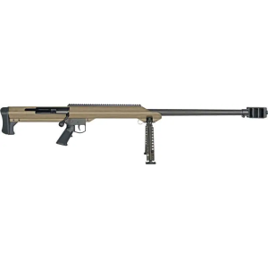 Barrett 13272 M99 416 Barrett 32 1 Flat Dark Earth Cerakote Fixed w/Sorbothane Recoil Pad Stock Black Polymer Grip
