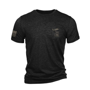Nine Line Tactical Trash Panda Black Triblend T-Shirt/ Large