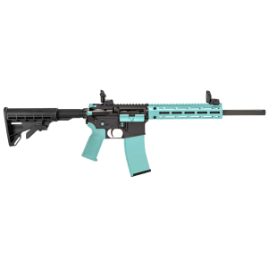 Tippman Arms M4-22 LTE Accent, .22 LR, 16 Threaded Barrel, 1-25 Rd Magazine, Robins Egg, Rifle