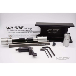 Wilson 50 BMG Trimmer Micro Adj Kit w/case holder stand & clamp