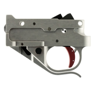 Timney Triggers 1022-2C-16 Replacement Trigger Ruger 10/22 Single-Stage Curved 2.75 lbs Silver/Red