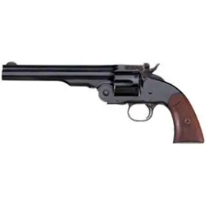 Taylors and Company 0850 Second Model Schofield 45 Colt (LC) 6 Round 7 Blued Walnut Grip