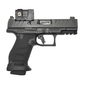 Walther PDP Compact 9mm 4Barrel w PRO Acro Optic 3x18rd Mags Black Pistol