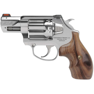 Diamondback DB075AS701 SDR  Exclusive Grip 357 Mag/38 Special +P 6 Shot Polished Stainless Steel Barrel, Stainless Steel Frame & Cylinder, Hogue Wood Grip