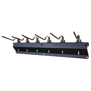 Berry's 65892 Gun Safe Pistol Rack Black Holds 6 Pistols