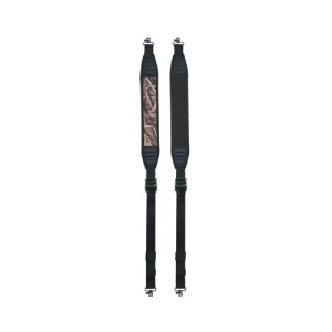 Butler Creek 23616 Rhino Rib Sling with Uncle Mike's QD Swivels Padded Black Nylon for Rifle/Shotgun