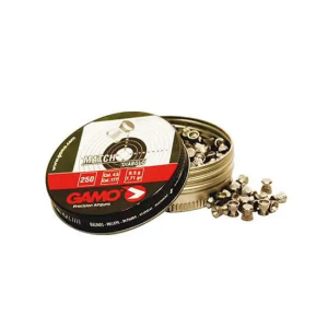 Gamo 6320034BL54 Match .177 Pellet Lead Flat Nose 500 Per Tin