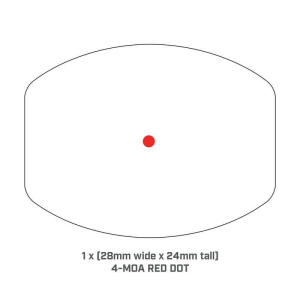 BUSH RXM300 RXM-300 REFLX 4MOA 1X28MM