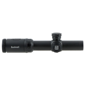 Bushnell AR71424 AR Optics 1-4x 24mm Obj 112-27 ft @ 100 yds FOV 30mm Tube Black Matte Finish Drop Zone-223 (SFP)