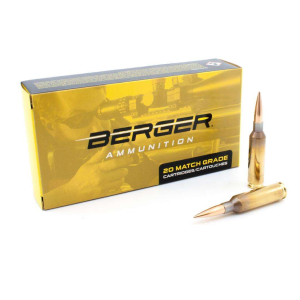 6MM CREEDMOOR 109 GRAIN LONG RANGE HYBRID TARGET AMMUNITION - 20rd BOX