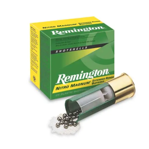 Remington Ammunition NM12H2 Nitro Mag 12 Gauge 3 1 7/8 oz 2 Shot 25 Bx/ 10 Cs