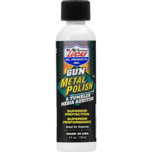 Lucas Oil 10878 Gun Metal Polish 4 oz Bottle