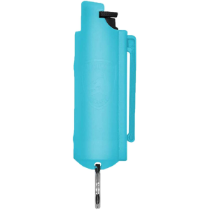 SKYLINE USA INC PSGDQALBL  Quick Action Red Pepper 16 ft Blue Includes Belt Clip/Keychain
