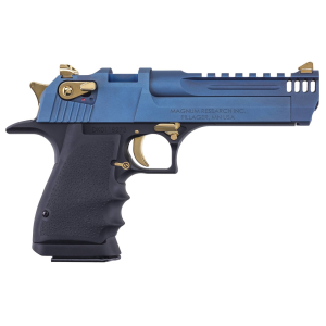 Magnum Research Desert Eagle Mark XIX L5 50AE 5 Barrel 1 7rd Magazine BlackCarbo Blue Pistol