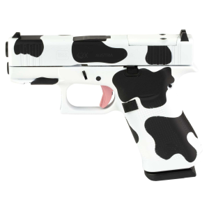 GLOCK 43X 9MM 10RD MOS FS COW PRINT