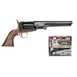 TRADITIONS 1851 NAVY REDI-PAK .44 CAL 7.5IN BARREL BLUED WALNUT / STEEL FRS18512