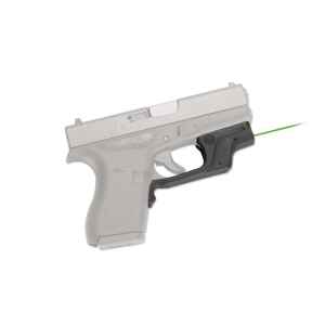 Crimson Trace Corporation Laserguard Green Laser For Glock 42 and 43 Black Finish