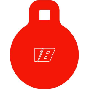 BASH TARGET AR500 GONG TARGET ROUND 4-5/16 THICK