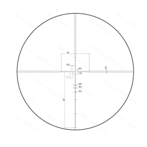 GPO SCOPE CENTURI 4X 4-16X44 COMPACT FFP ILL .1MIL RET 30MM