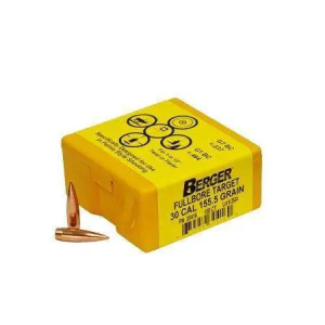 Berger Bullets 30416 Target  30 Cal .308 155.5 gr Boat Tail (BT) 100 Per Box