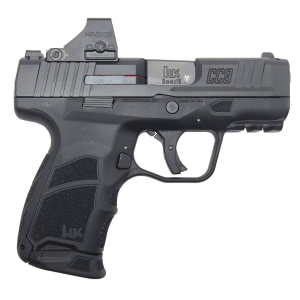 Heckler  Koch CC9 9mm 332 Barrel 2 Magazines w Holosun 407K Black Pistol