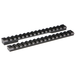Warne 7654M Mountain Tech Weatherby Mark V Mag 9 lug Black Hard Coat Anodized