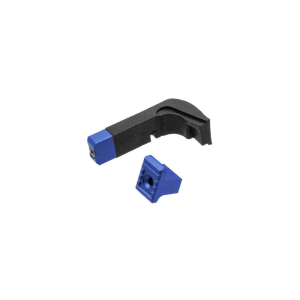 Strike G4MAGRELEASEBLU Modular Magazine Release  fits Glock 17/19-19x/22/23/26/27/31-35/37-39/45 Gen 4-5 Blue Aluminum