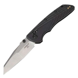 Deka 3.25 ABLE Lock Folder - Modified Wharncliffe Blade Tumbled Finish - Polymer Frame - Black