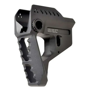 Strike VIPERPITBK Pit Viper Stock AR-Platform Black Aluminum/Steel