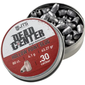 JTS DEAD CENTER SLUGS 30 CAL HOLLOW POINT 63.27 GR 80CT